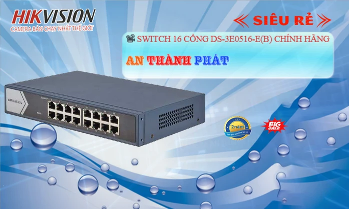 DS-3E0516-E(B) Thiết Bị Mạng