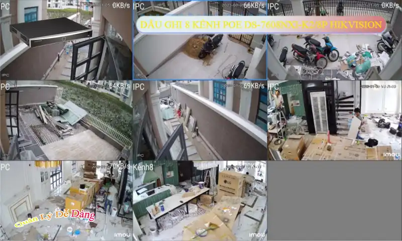 DS-7608NXI-K2/8P sắc nét Hikvision DS-7608NXI-K2/8P sắc nét Hikvision