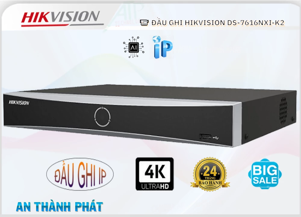 DS-7616NXI-K2 sắc nét Hikvision DS-7616NXI-K2 sắc nét Hikvision