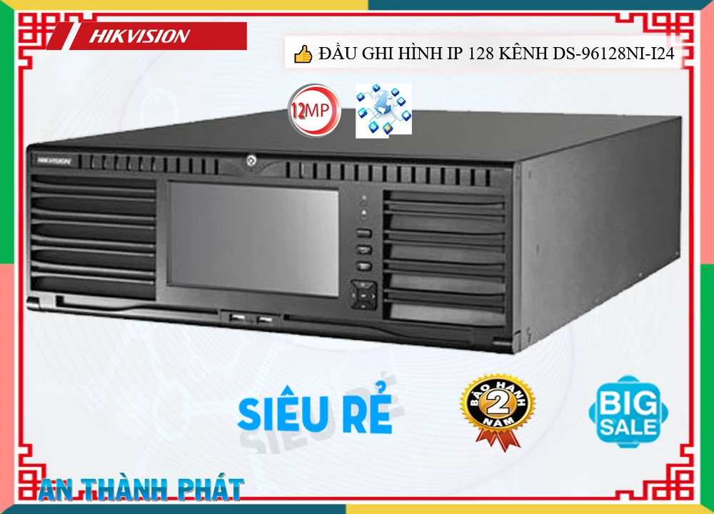 DS-96128NI-I24 sắc nét Hikvision DS-96128NI-I24 sắc nét Hikvision