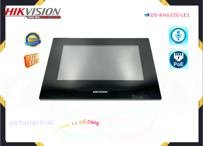 Hikvision DS-KH6320-LE1 Chuôn cửa thông minh Hikvision DS-KH6320-LE1 Chuôn cửa thông minh
