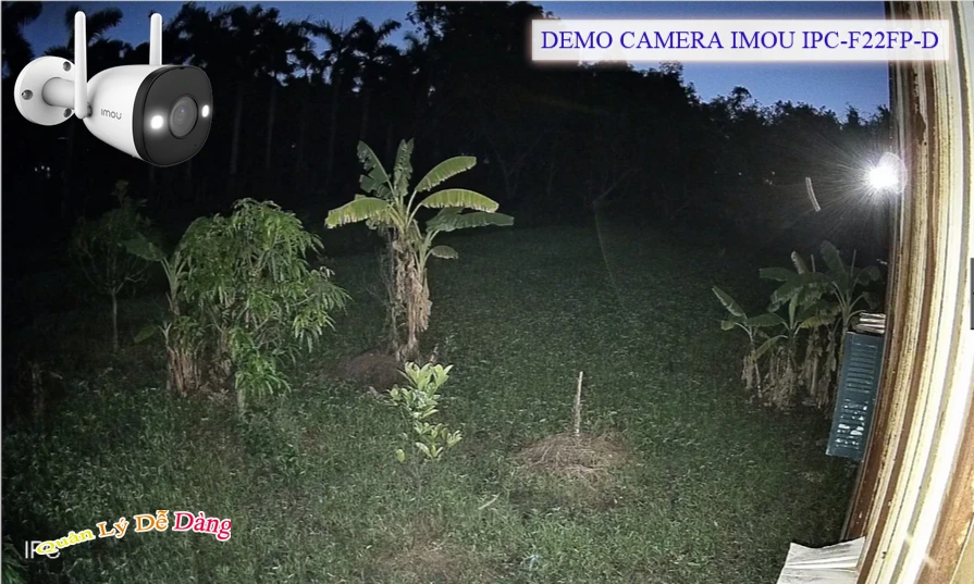 ➠  IPC-F22FP-D sắc nét Wifi Imou