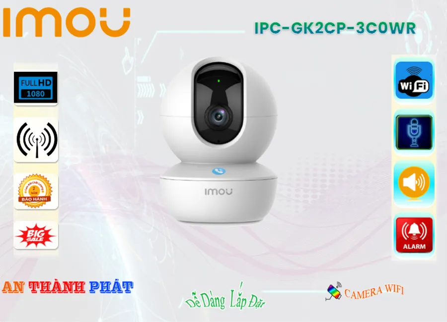 Camera Imou Xoay 360 IPC-GK2CP-3C0WR,IPC-GK2CP-3C0WR Đang giảm giá,IPC-GK2CP-3C0WR Giá Thấp Nhất,Thông số IPC-GK2CP-3C0WR Wifi Không Dây ,Phân phối rẻ IPC-GK2CP-3C0WR,Giá Phân Phối IPC-GK2CP-3C0WR 3.0 MP Độ Phân giải Ultra 2k lite ,Phân Phối Sỉ ,IPC-GK2CP-3C0WR Bán Sỉ,Giá Bán IPC-GK2CP-3C0WR,Công ty bán IPC-GK2CP-3C0WR,thông số IPC-GK2CP-3C0WR,IPC-GK2CP-3C0WR Giá rẻ nhất,IPC-GK2CP-3C0WR giá kỹ thuật