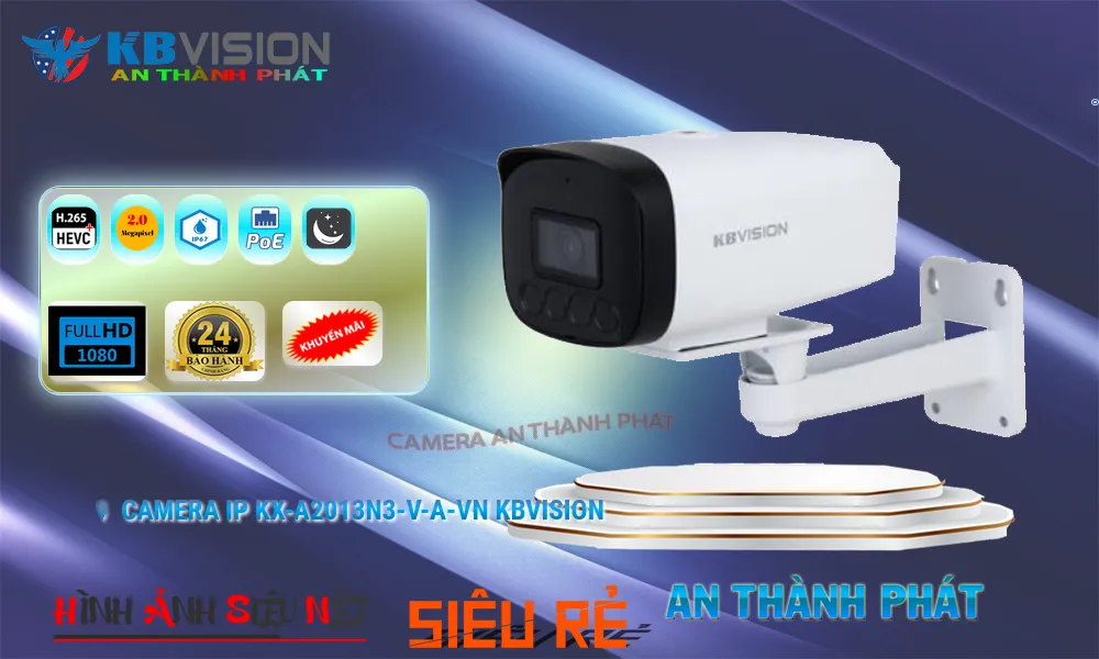 điểm nổi bật camera IP Kbvision KX-A2013N3-V-A-VN