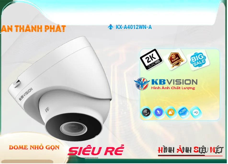 KX-A4012WN-A sắc nét KBvision KX-A4012WN-A sắc nét KBvision