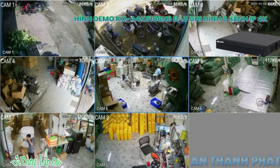 ✴ KX-A4K8108N3Thiết Bị Ghi Hình Thiết kế Đẹp KBvision ✴ KX-A4K8108N3Thiết Bị Ghi Hình Thiết kế Đẹp KBvision