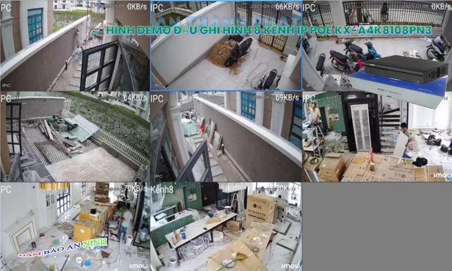 Đầu Ghi Camera KX-A4K8108PN3 KBvision Giá rẻ