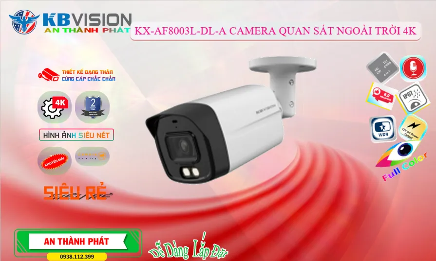KX-AF8003L-DL-A HD Anlog Chức năng chuyên dụng 2 lựa chọn giám sát ban đêm với ánh sáng kép thông minh Camera Giám Sát Giá tốt KX-AF8003L-DL-A HD Anlog Chức năng chuyên dụng 2 lựa chọn giám sát ban đêm với ánh sáng kép thông minh Camera Giám Sát Giá tốt