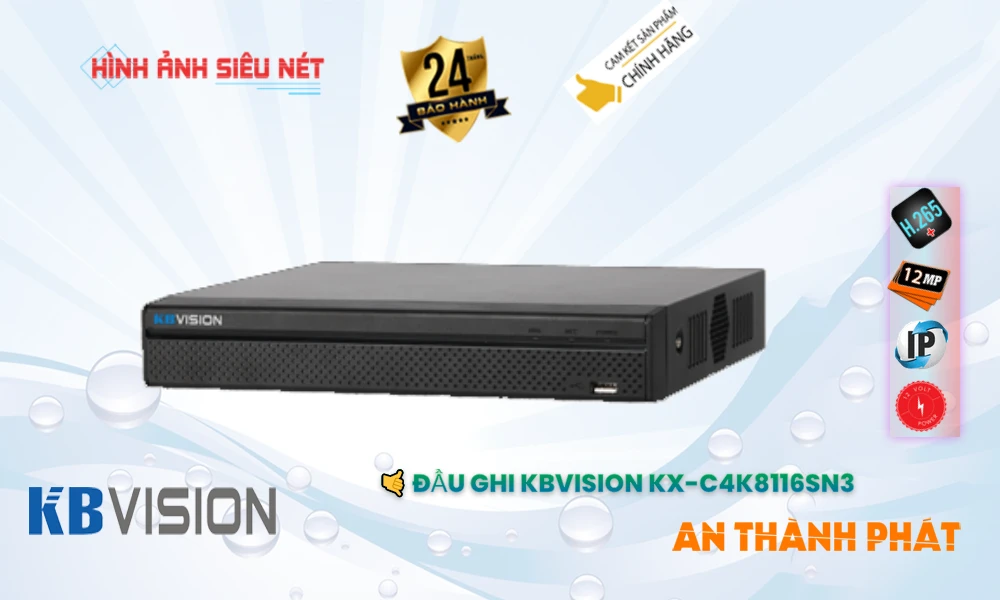 Đầu Ghi KBvision Chất Lượng KX-C4K8116SN3