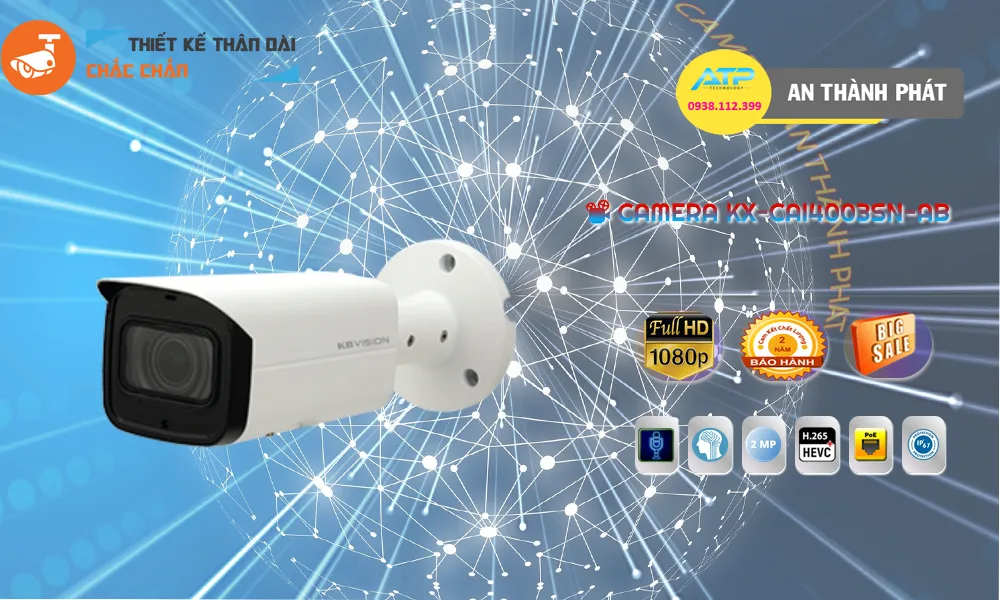 KX-CAi4003SN-AB sắc nét KBvision