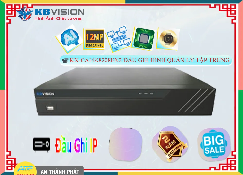 KX-CAi4K8208EN2 sắc nét KBvision ➠ KX-CAi4K8208EN2 sắc nét KBvision ➠