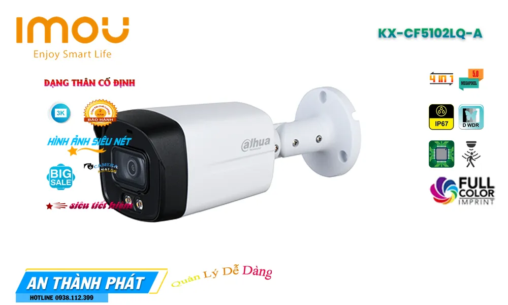 KX-CF5102LQ-A sắc nét KBvision KX-CF5102LQ-A sắc nét KBvision