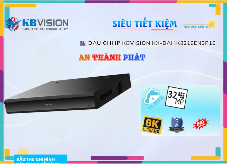 ➠ KX-DAi4K8216EN3P16 sắc nét KBvision ➠ KX-DAi4K8216EN3P16 sắc nét KBvision