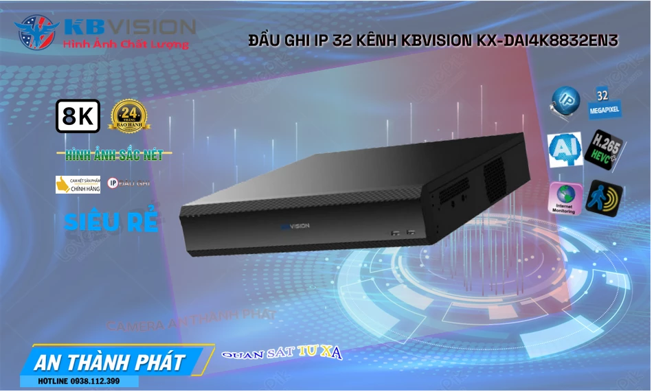 ➠ KX-DAi4K8832EN3 sắc nét KBvision ➠ KX-DAi4K8832EN3 sắc nét KBvision