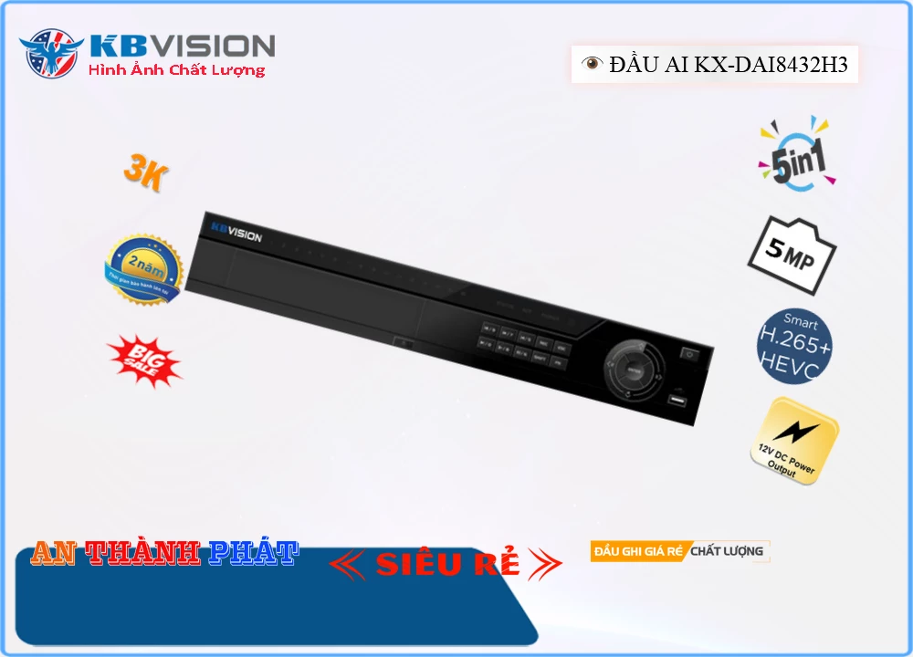 KX-DAi8432H3 sắc nét KBvision KX-DAi8432H3 sắc nét KBvision