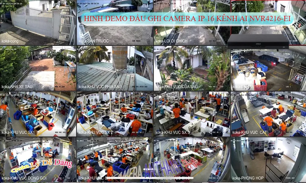 NVR4216-EI Đầu Ghi Hình Ip 16 Kênh NVR4216-EI Đầu Ghi Hình Ip 16 Kênh