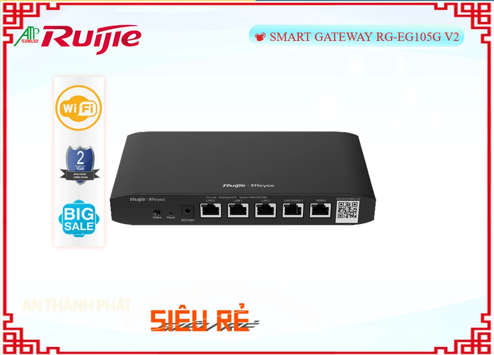 Hãng Ruijie Bộ Quản Lý Mạng RG-EG105G V2 Hãng Ruijie Bộ Quản Lý Mạng RG-EG105G V2