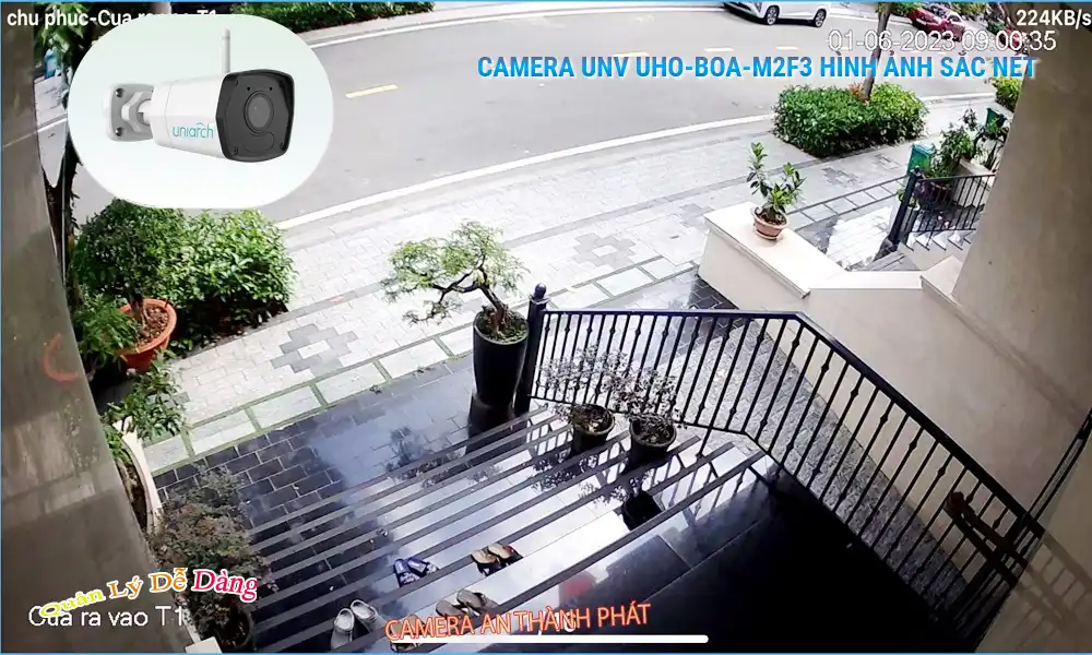 UHO-BOA-M2F3 sắc nét UNV (Uniview)