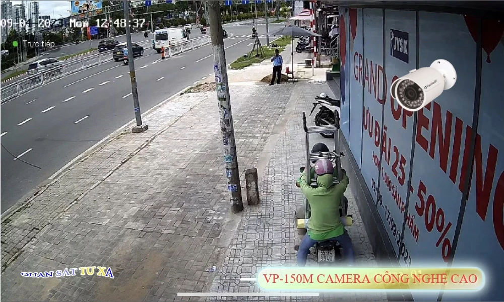VP-150M Camera Cấp Nguồ Qua Dây Mạng VanTech