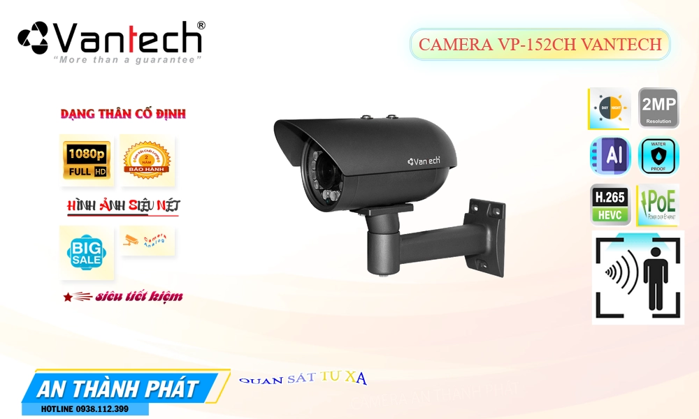 VP-152CH Camera VanTech Chi phí phù hợp VP-152CH Camera VanTech Chi phí phù hợp