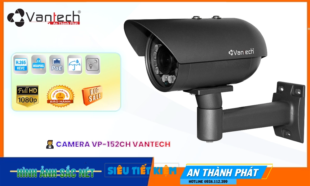 VP-152CH Camera VanTech Chi phí phù hợp VP-152CH Camera VanTech Chi phí phù hợp