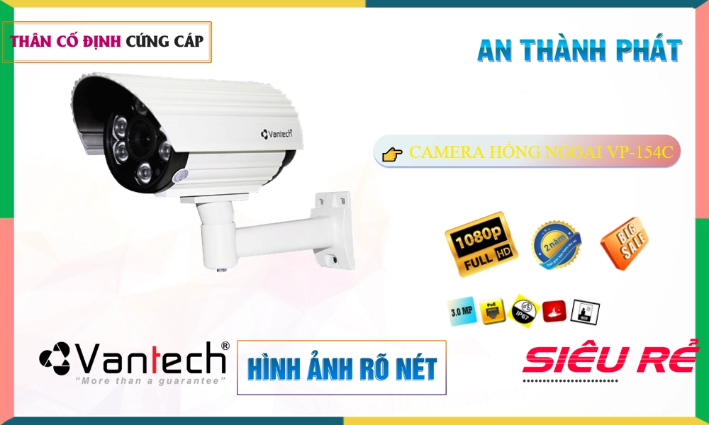 VP-154C Camera VanTech Giá tốt VP-154C Camera VanTech Giá tốt