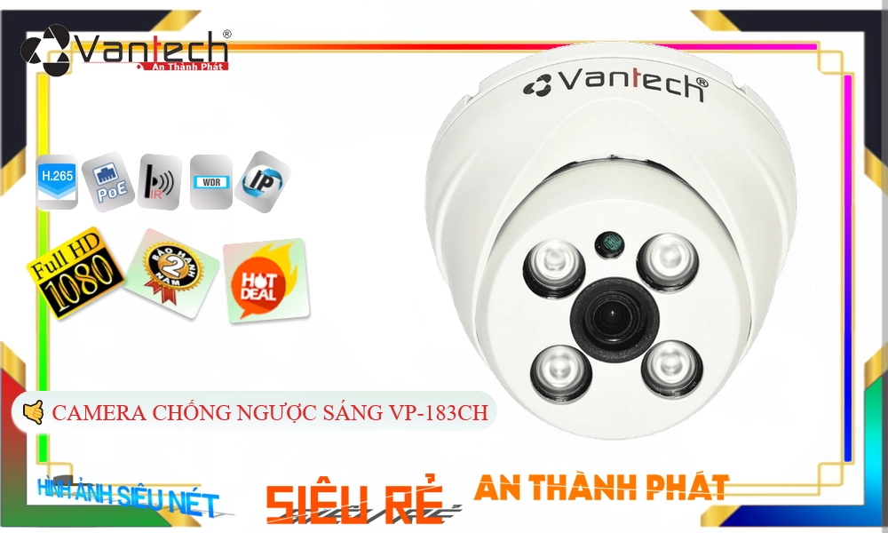VP-183CH Camera VanTech Giá rẻ VP-183CH Camera VanTech Giá rẻ
