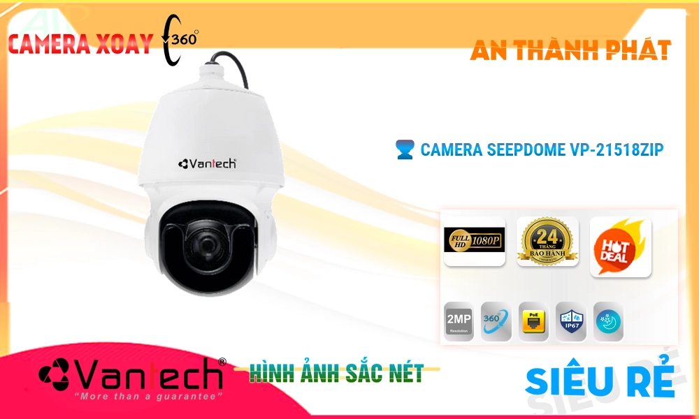 VanTech VP-21518ZIP Sắc Nét VanTech VP-21518ZIP Sắc Nét