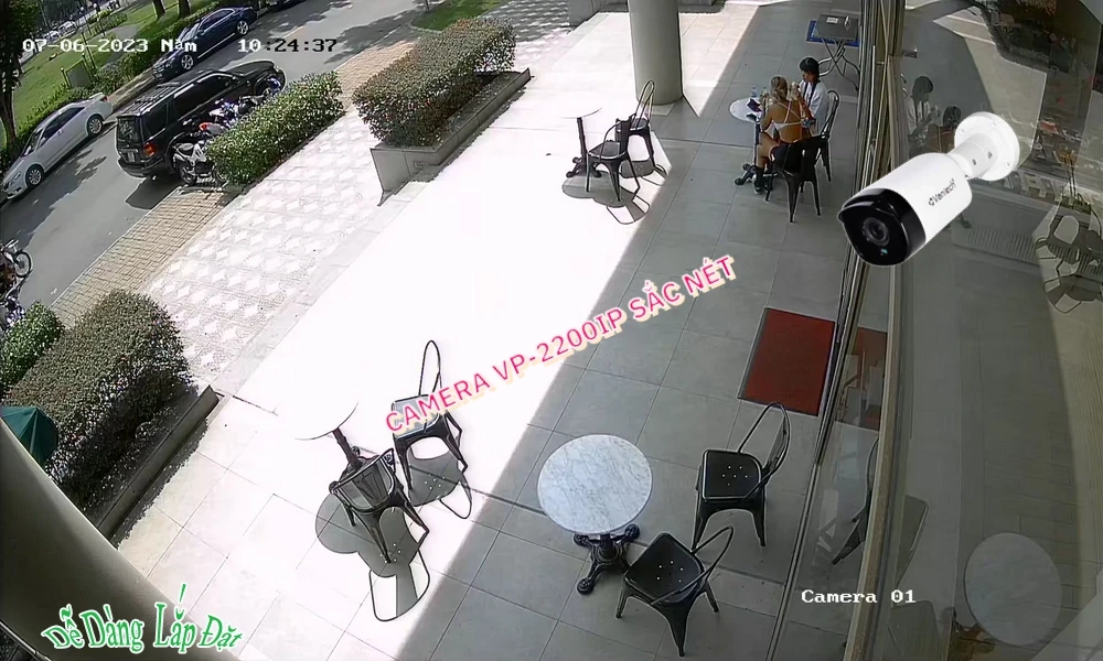 ✲  VP-2200IP Camera Cấp Nguồ Qua Dây Mạng VanTech Giá tốt