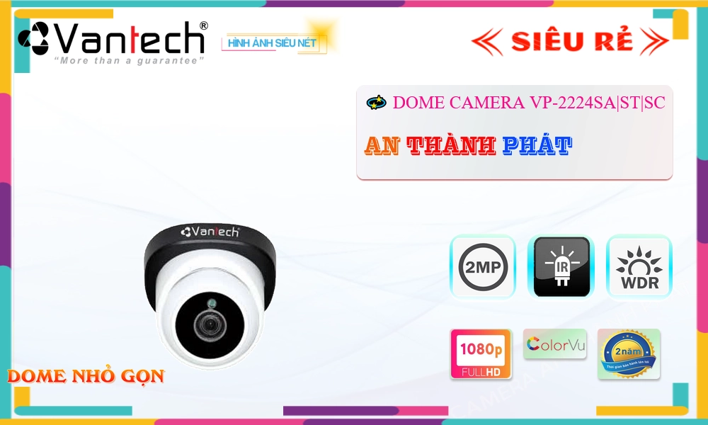VP-2224SA|ST|SC Camera HD Anlog VanTech Chi phí phù hợp VP-2224SA|ST|SC Camera HD Anlog VanTech Chi phí phù hợp