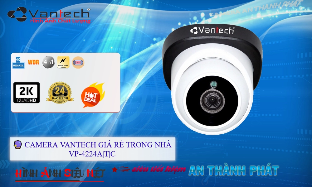 Camera Giá Rẻ VanTech VP-4224A|T|C HD Anlog Đang giảm giá Camera Giá Rẻ VanTech VP-4224A|T|C HD Anlog Đang giảm giá