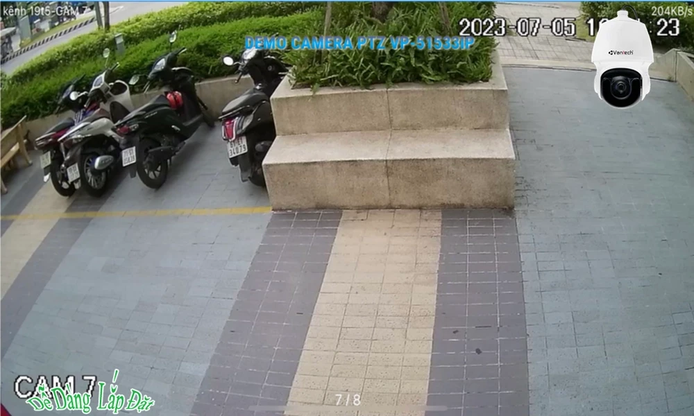 Camera VanTech VP-51533IP Tiết Kiệm Camera VanTech VP-51533IP Tiết Kiệm
