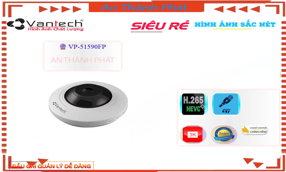 VP-51590FP Camera Chính Hãng VanTech VP-51590FP Camera Chính Hãng VanTech