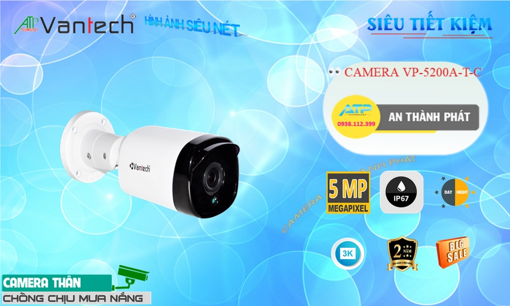 VP-5200A|T|C Camera Công Nghệ HD VanTech ❇ VP-5200A|T|C Camera Công Nghệ HD VanTech ❇