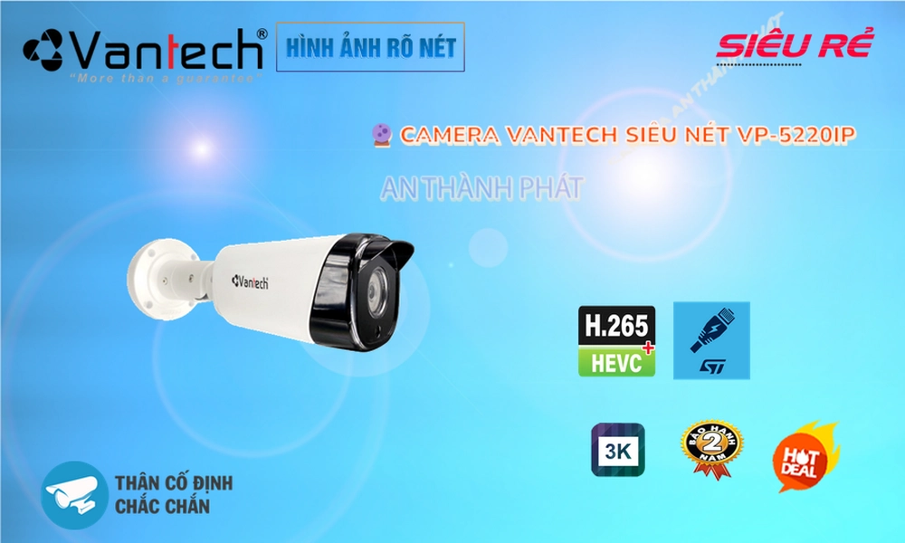 Camera IP POEVP-5220IP VanTech đang khuyến mãi