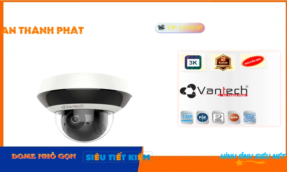 Camera VanTech VP-5350DP Mẫu Đẹp Camera VanTech VP-5350DP Mẫu Đẹp
