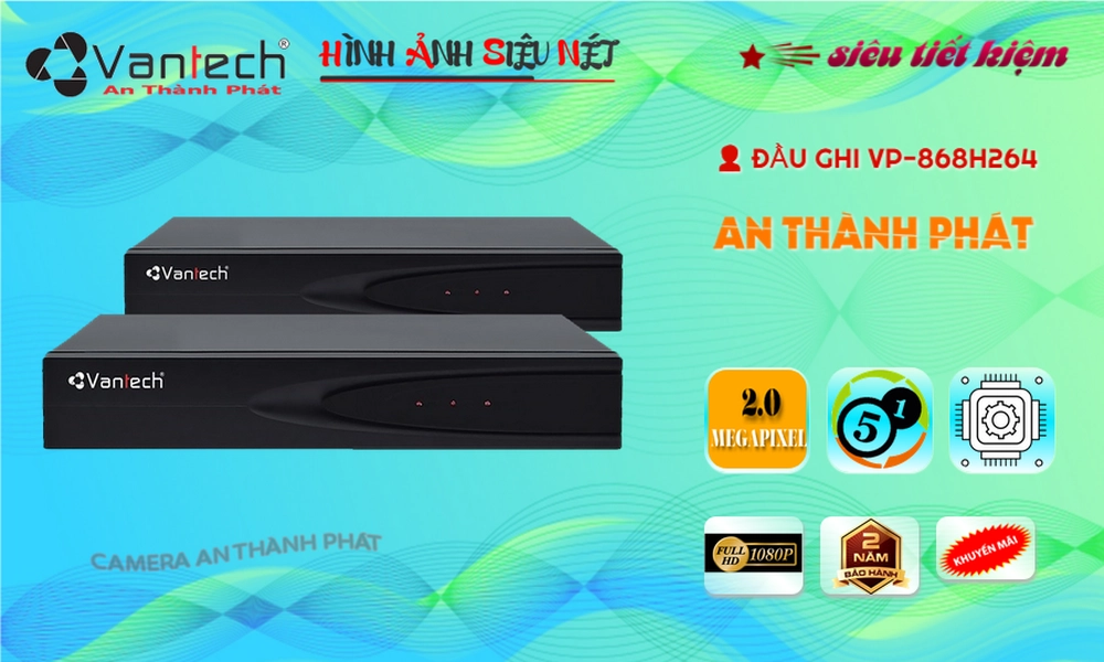 VanTech VP-868H264 Siêu rẻ