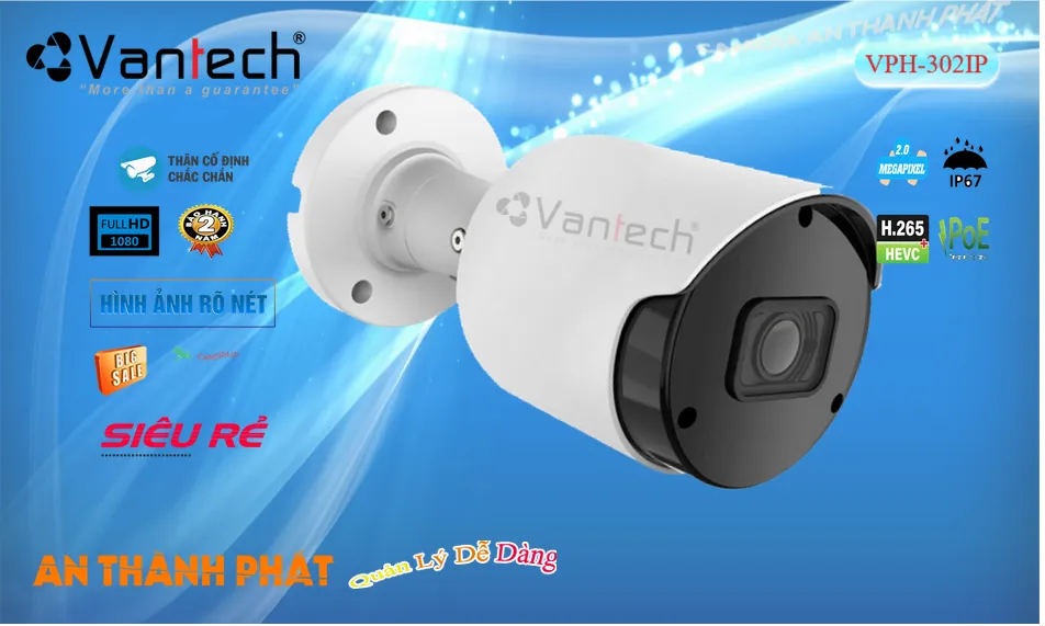 VPH-302IP sắc nét VanTech