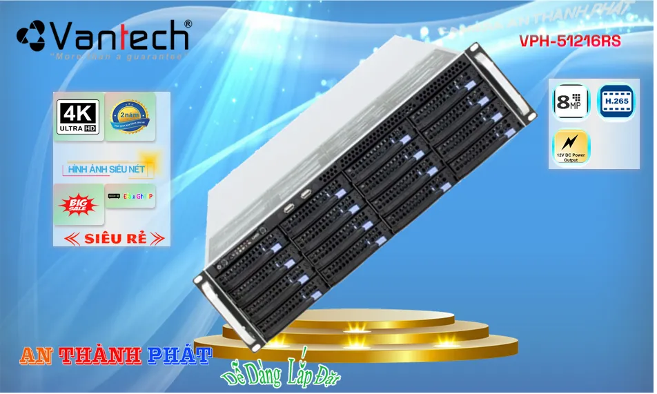 VPH-51216RS sắc nét VanTech ➠