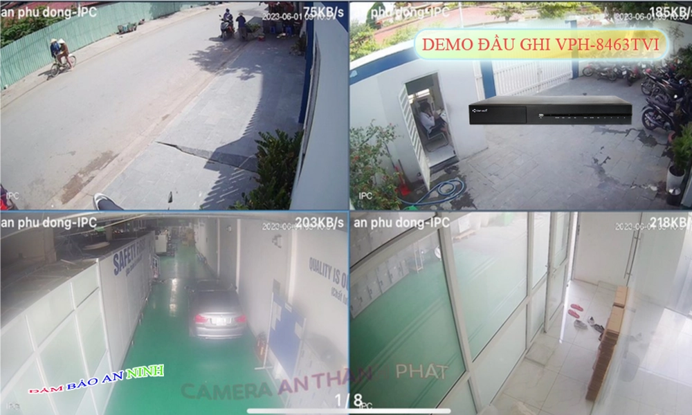 VPH-8463TVI Đầu ghi Camera VanTech Giá tốt VPH-8463TVI Đầu ghi Camera VanTech Giá tốt