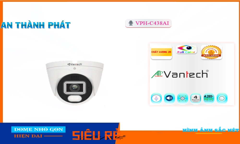 Camera VanTech giá rẻ chất lượng cao VPH-C438AI Camera VanTech giá rẻ chất lượng cao VPH-C438AI