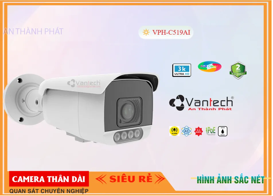VPH-C519AI sắc nét VanTech VPH-C519AI sắc nét VanTech