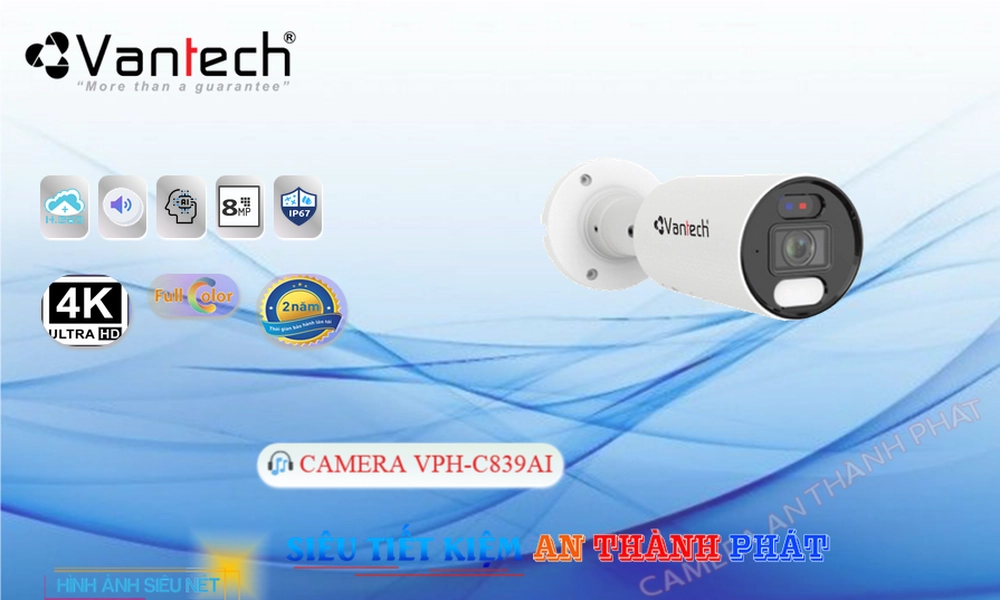VPH-C839AI Camera Ip Sắc Nét VanTech Giá rẻ VPH-C839AI Camera Ip Sắc Nét VanTech Giá rẻ