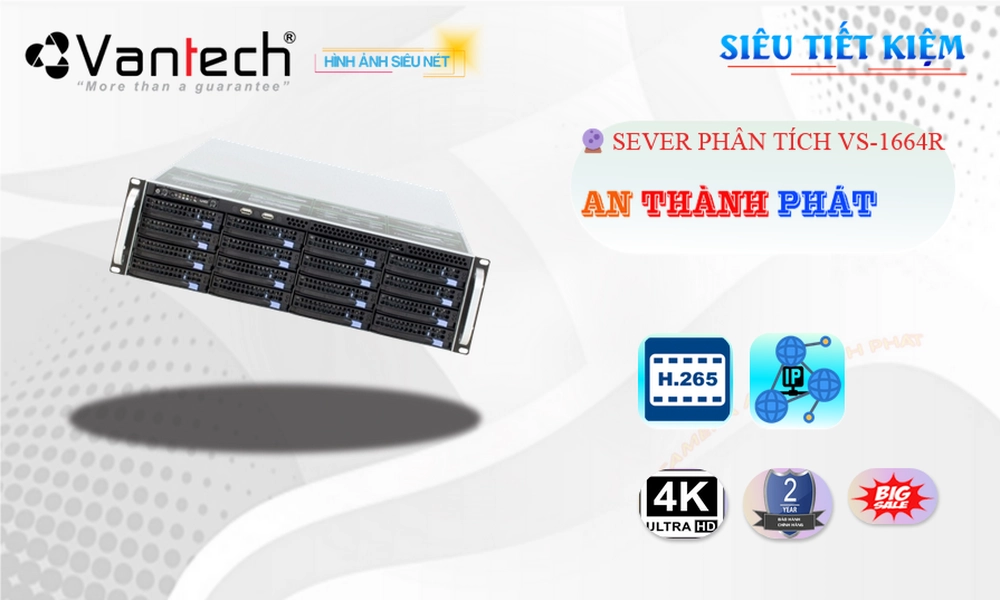 Đầu ghi VanTech VS-1664R Mẫu Đẹp Đầu ghi VanTech VS-1664R Mẫu Đẹp