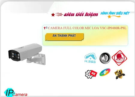 Camera Visioncop VSC-IP0480R-PSL Camera Visioncop VSC-IP0480R-PSL
