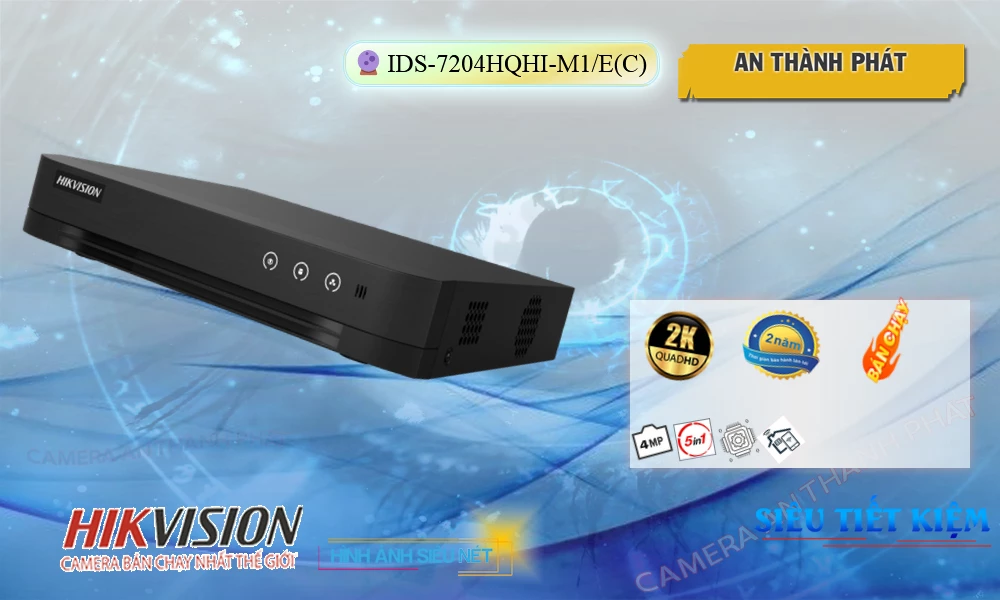 iDS-7204HQHI-M1/E(C) sắc nét Hikvision