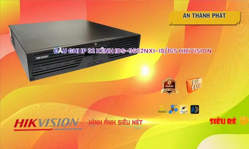 Đầu Ghi Hikvision iDS-9632NXI-I8/16S