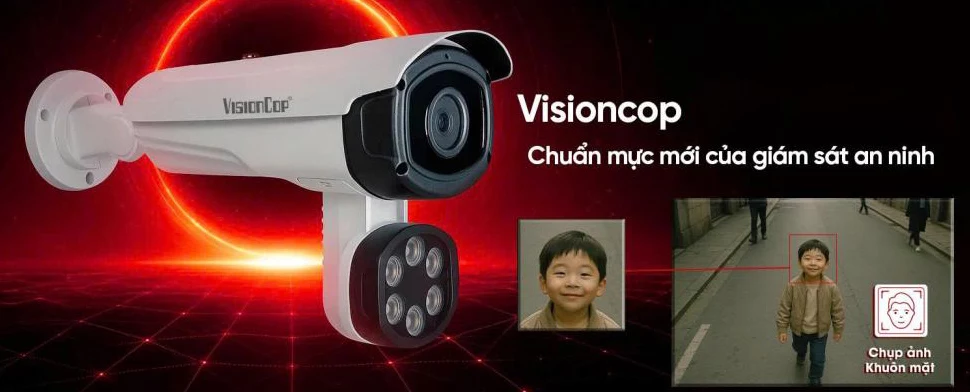Bộ Camera Visioncop Ghi Âm Chính hãng