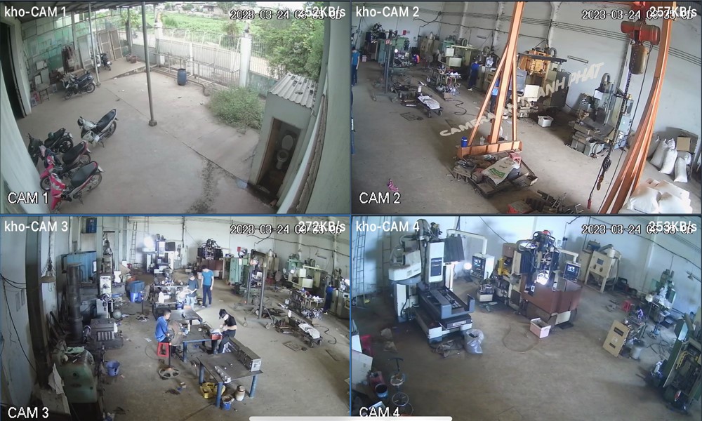 Bộ Camera Có Màu Ban Đêm Giá Rẻ